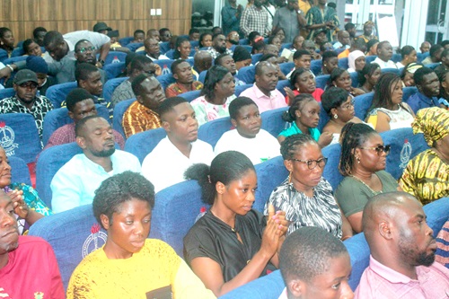 Some participants in the lecture