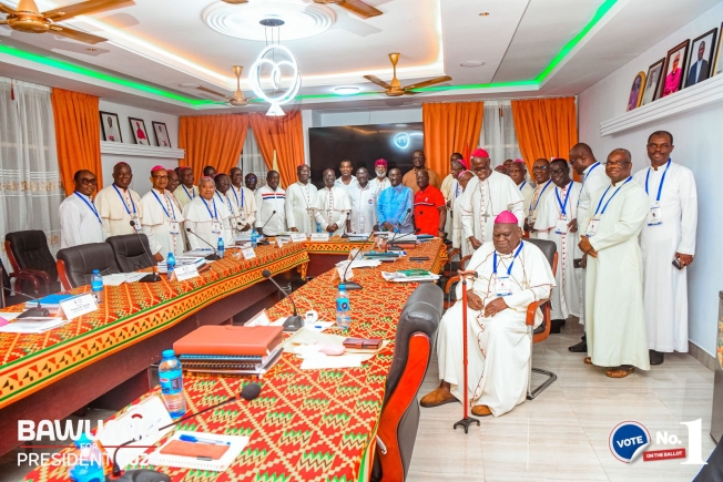 Bawumia holds talks with Catholic Bishops Conference