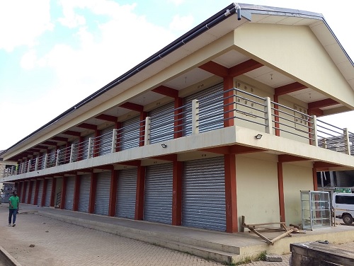 Part of the Berekum Thursday Market