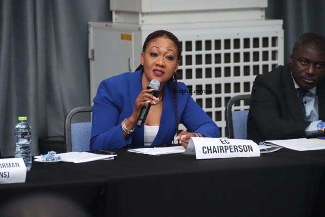 Mrs Jean Mensa - EC Chairperson