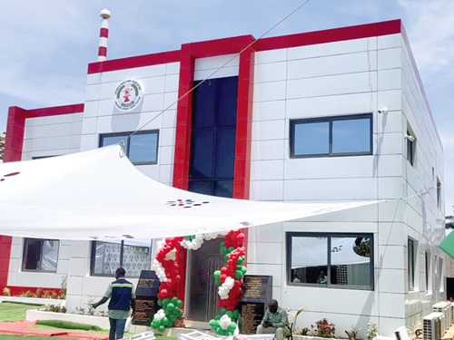  A view of the new the head office of LiSAG.