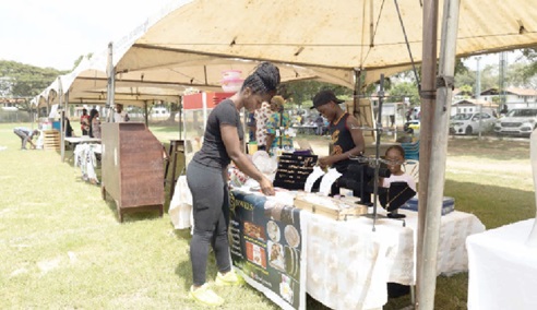 FLASHBACK: Some participants displaying their products