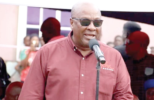 Former President John Mahama Former President John Mahama