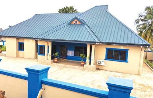 Newly constructed manse