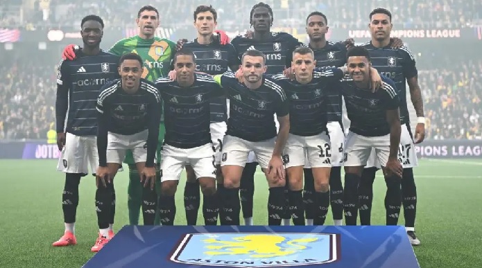 Aston Villa makes a strong return to the Champions League with a convincing victory