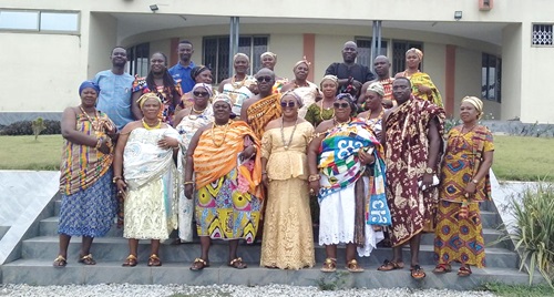  Richlove Amamoo (middle, front role) with some of the participants