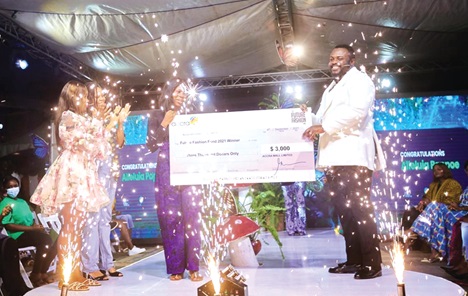 Winners at the previous Accra Mall Fashion Fund event 