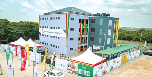 A Kayaye empowerment training centre at Madina