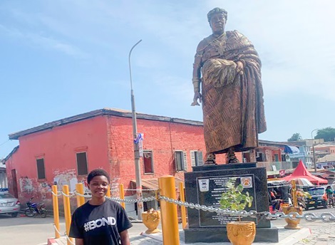 Phebe-Fifine Asiedu-Addo says its a historical site for young people Phebe-Fifine Asiedu-Addo says its a historical site for young people