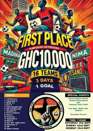 Youth Peaceful Elections Unity Soccer Gala kicks off at Kawukudi Astroturf Park on September 21 Youth Peaceful Elections Unity Soccer Gala kicks off at Kawukudi Astroturf Park on September 21