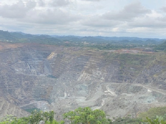The manganese mining pit of GMC in Tarkwa $450m manganese refinery project next month — 1,000 jobs to be created