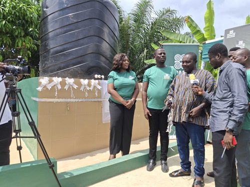Supacem inaugurates borehole project in Koforidua Okorase Supacem inaugurates borehole project in Koforidua Okorase