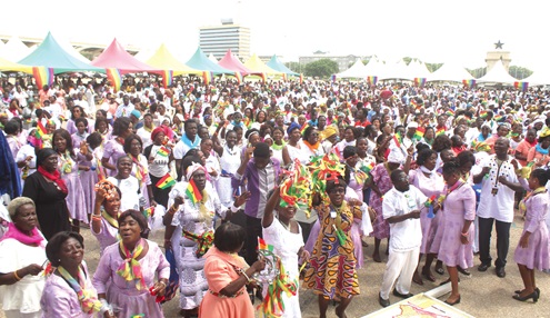 Flashback:  An interdenominational Christian prayer session