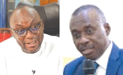 Kingsley Kwame Agyemang, MP for Akyem Abuakwa North, Michael Andoh, National Insurance Commission Kingsley Kwame Agyemang, MP for Akyem Abuakwa North, Michael Andoh, National Insurance Commission