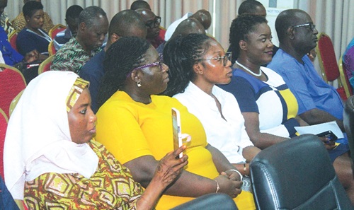 A section of participants seated in the lecture.