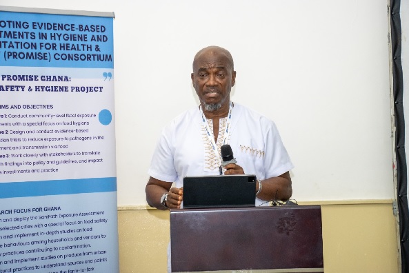 Eugene Larbi, MD of TREND Group speaking at the event Eugene Larbi, MD of TREND Group speaking at the event