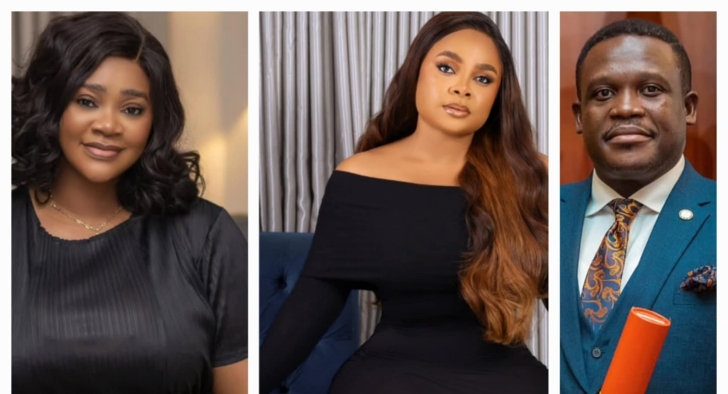 Kafui Danku, Sam George pledge support for Bimbo Ademoye's copyright woes Kafui Danku, Sam George pledge support for Nollywood actress Bimbo Ademoye's copyright woes