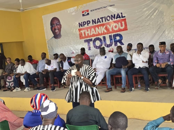 Stop the infighting – Bawumia urges NPP members during Thank You Tour Stop the infighting – Bawumia urges NPP members during Thank You Tour