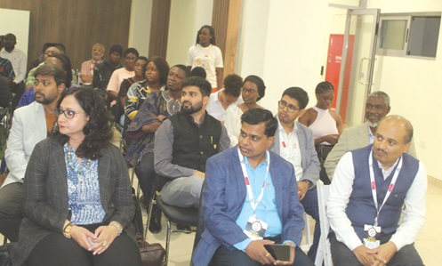 Participants in the ceremony.