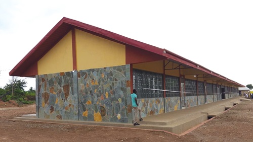 The six-unit classroom block