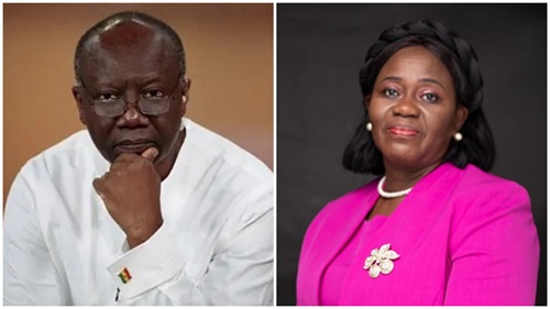 Ken Ofori-Atta, former Finance Minister, Justice Gertrude Torkornoo Ken Ofori-Atta, former Finance Minister, Justice Gertrude Torkornoo