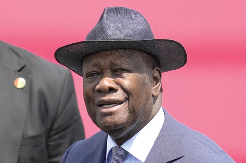 President of Cote d' Ivoire, Alassane Ouattara, is in the run for a fourth term in office. President of Cote d' Ivoire, Alassane Ouattara, is in the run for a fourth term in office.