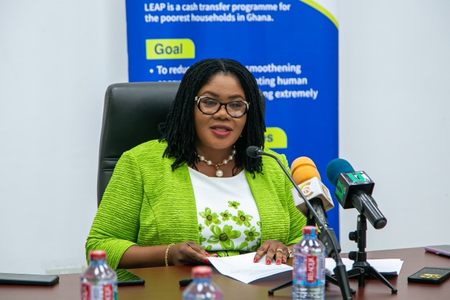 The Minister of Gender, Children and Social Protection, Dr Agnes Naa Momo Lartey The Minister of Gender, Children and Social Protection, Dr Agnes Naa Momo Lartey