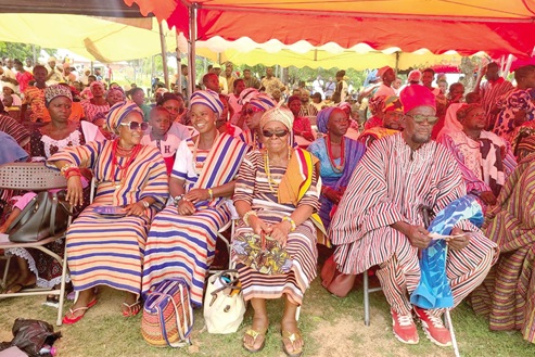 A section of the gathering