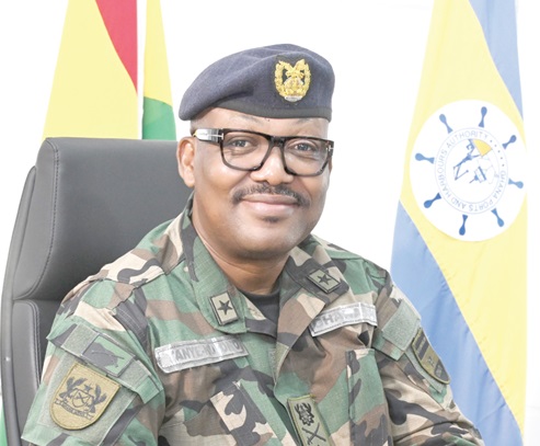 Brigadier General Paul Seidu Tanye-Kulono, acting  Director-General, GPHA