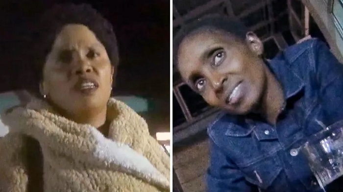 Nyambura (left) and Cheptoo (right) told undercover investigators how they exposed children to prostitution in Maai Mahiu - a trucking hub Nyambura (left) and Cheptoo (right) told undercover investigators how they exposed children to prostitution in Maai Mahiu - a trucking hub