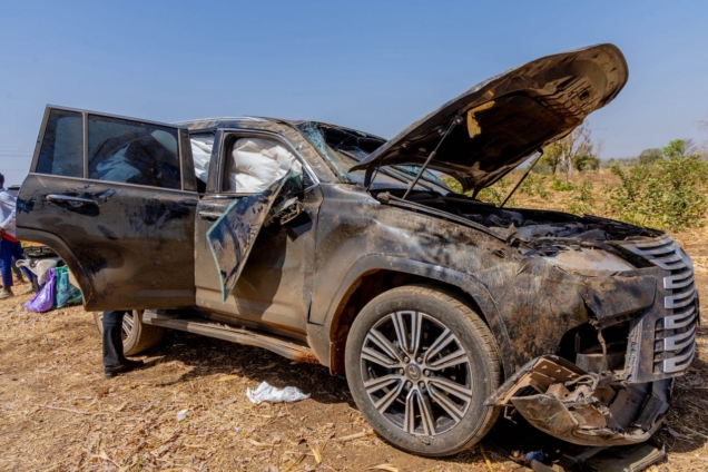  Education Minister, Deputy Communications Minister stable after convoy crash on Bolgatanga–Tumu road