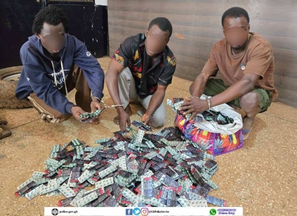 Three arrested with 1,399 packs of restricted drug on Tamale–Bolgatanga highway Three arrested with 1,399 packs of restricted drug on Tamale–Bolgatanga highway