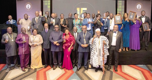 The awardees after the event