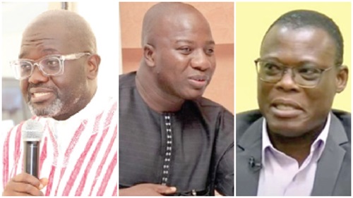 Nana Ofori Owusu, Mahama Ayariga, Fifi Fiavi Kwetey Nana Ofori Owusu, Mahama Ayariga, Fifi Fiavi Kwetey