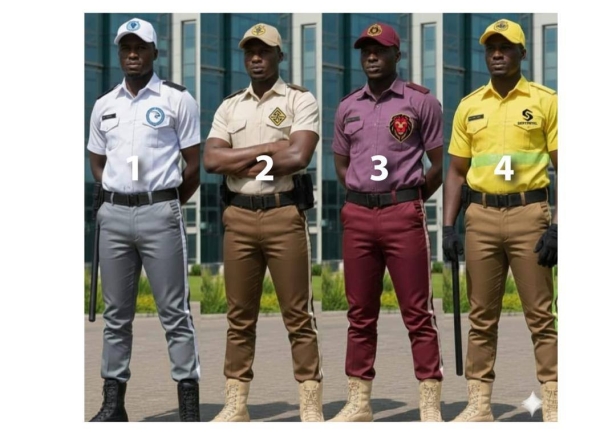 PHOTOS: Police give private security firms strict dress code