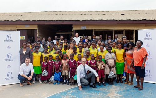 Kempinski Hotel Gold Coast City donates to Accra Sempe Basic School Kempinski Hotel Gold Coast City donates to Accra Sempe Basic School