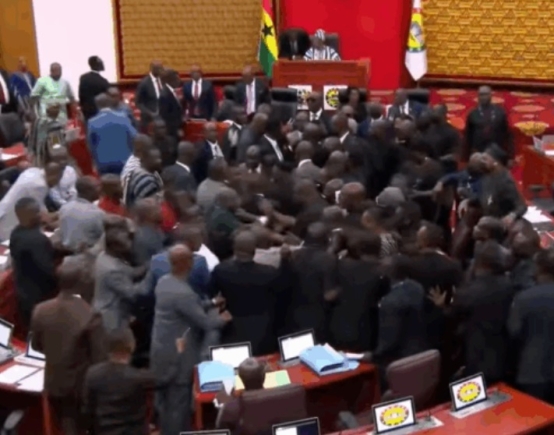 “We will not be distracted”: Majority defiant as opposition turns chamber into protest ground 