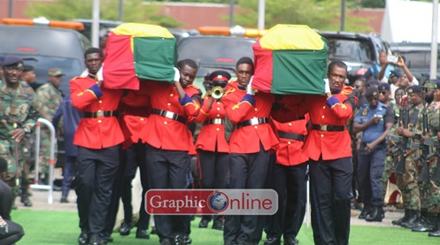 Six helicopter crash victims to be buried at Burma Camp military cemetery on Friday