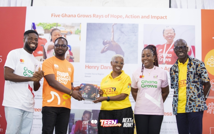 'Don’t just be inspired, act' – Comfort Ocran çhallenges participants at International Youth Day Celebration