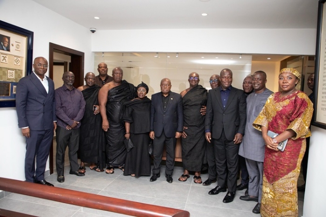 Akufo-Addo pays tribute to late Asantehemaa Nana Konadu Yiadom III