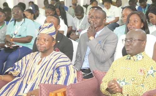 Samuel Akologo (left), First Vice-President, GRNMA, and Dr (Med) William Okyere-Frempong (right), Lead Consultant, Rovermed Consult, at the conference. Picture: ESTHER ADJORKOR ADJEI Samuel Akologo (left), First Vice-President, GRNMA, and Dr (Med) William Okyere-Frempong (right), Lead Consultant, Rovermed Consult, at the conference. Picture: ESTHER ADJORKOR ADJEI