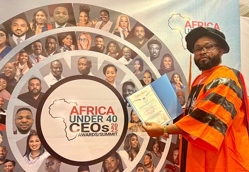 Dr Anarfi Sarpong named among Africa’s top 40 CEOs, wins iconic personality award