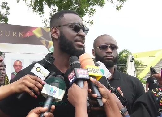 ‘Our hero, our anchor’: Children break down as they pay tribute to Samuel Sarpong