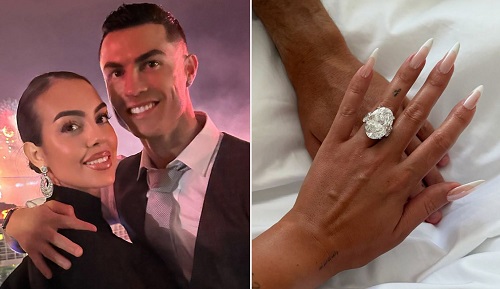 Ronaldo engaged to long-term partner Georgina Rodríguez Ronaldo engaged to long-term partner Georgina Rodríguez