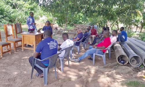 A section of the service providers in the sensitisation programme