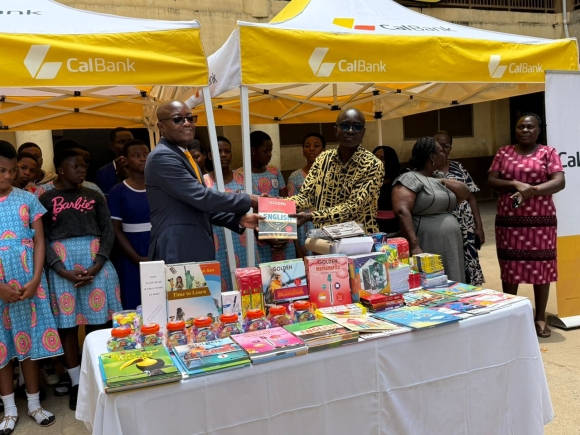 Cal Bank, United Way Ghana donate learning materials to mark International Literacy Day