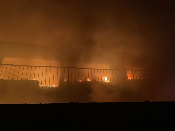 Fire guts warehouses at Laterbiokorshie; explosion reported Fire guts warehouses at Laterbiokorshie; explosion reported