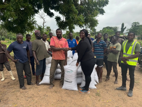 GAYO supports Korle Bu vegetable farmers GAYO supports Korle Bu vegetable farmers