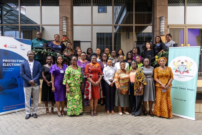 EC/International IDEA takes gender-based violence in elections to another level