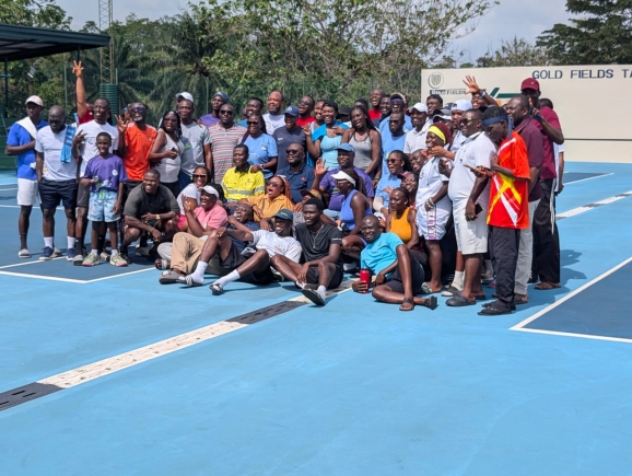 Gold Fields Tarkwa clinch Farmers Day Triangular Tennis title